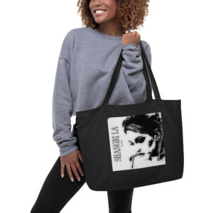 Large organic tote bag